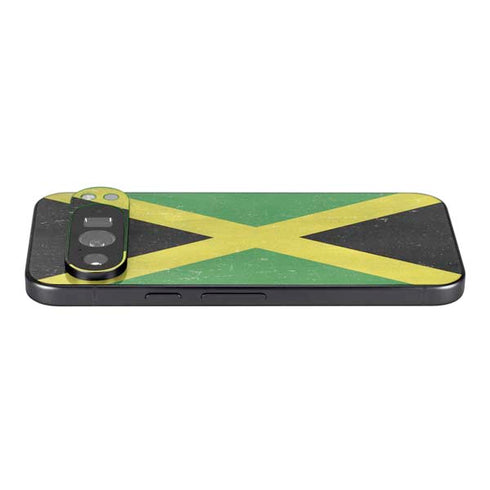 Jamaica Flag Distressed Pixel 9 Pro XL Skin